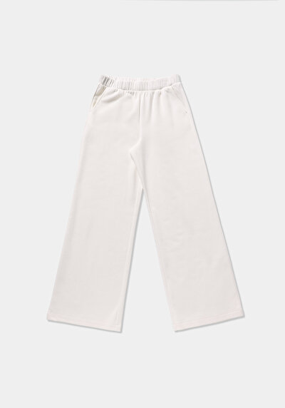 Image de Pantalon De Survêtement Blanc Regular Fit Femme