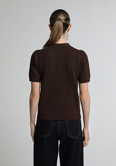 Image de Tricot Marron Slim Fit  Femme