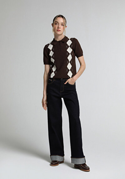 Image de Tricot Marron Slim Fit  Femme