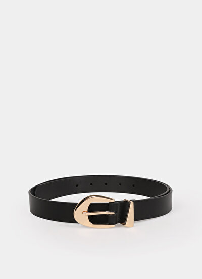 Image de Ceinture Noir Modern Fit Femme