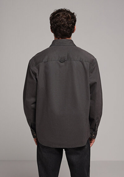 Image de Surchemise  Anthracite Oversize Fit Homme