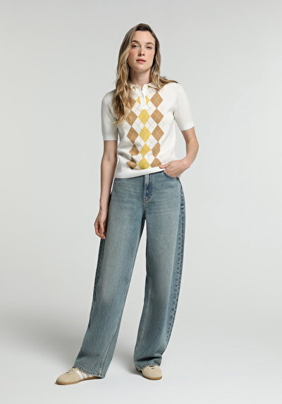 Image de Tricot Multicolou Slim Fit  Femme
