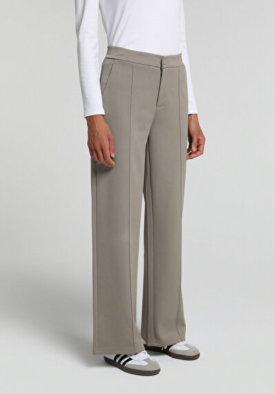 Image de Pantalon De Survêtement Marron Regular Fit Femme