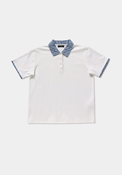Image de Blanc Regular Fit  Droit Pique Femme