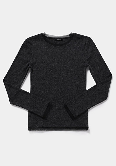 Image de T-shirt Noir Slim Fit   Femme