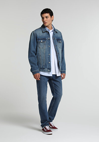 Image de 044 Karl Pantalon En Jean    Straight Fit Homme