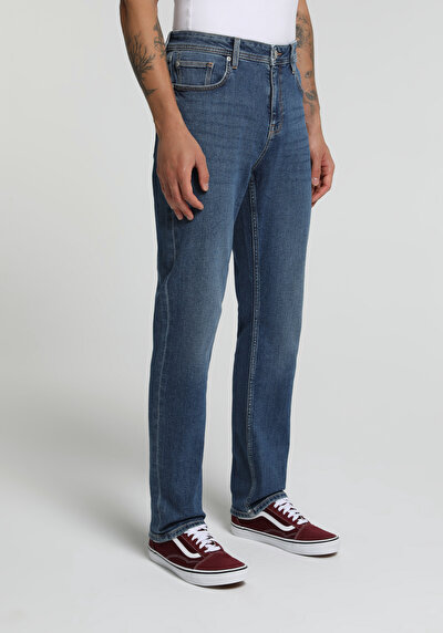 Image de 044 Karl Pantalon En Jean    Straight Fit Homme