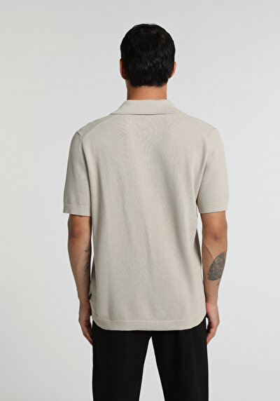 Image de Tricot Blanc Regular Fit Homme