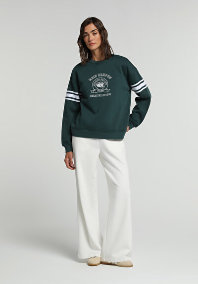 Image de Pull-over Vert Regular Fit  Femme