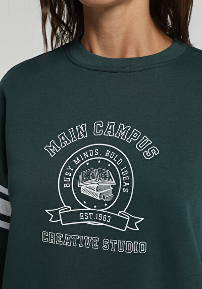 Image de Pull-over Vert Regular Fit  Femme