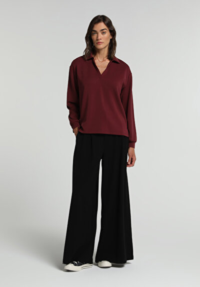 Image de T-shirt Bordeaux Regular Fit   Femme