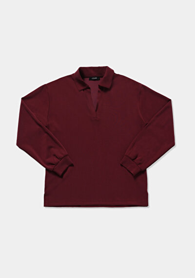 Image de T-shirt Bordeaux Regular Fit   Femme