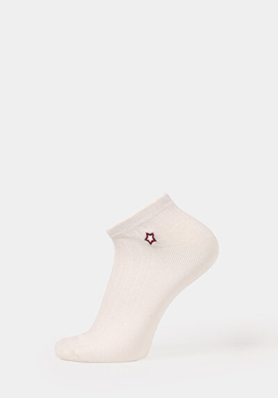 Image de Chaussettes Ecru Modern Fit Femme