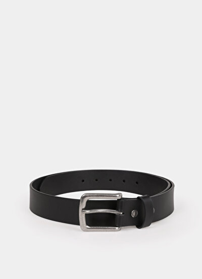 Image de Ceinture Noir Modern Fit Homme
