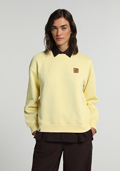 Image de Pull-over Jaune Regular Fit  Femme