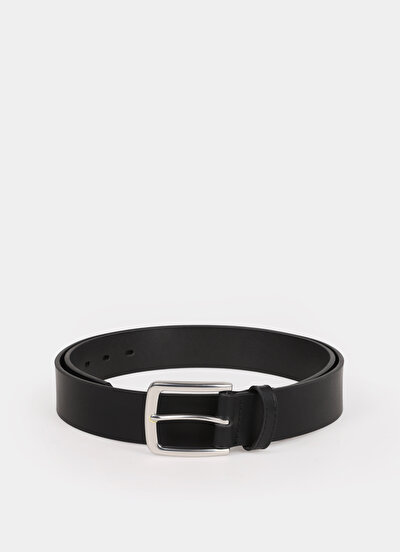 Image de Ceinture Noir Modern Fit Homme