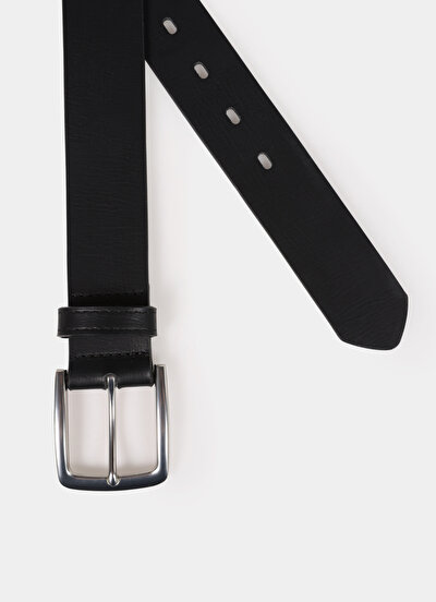 Image de Ceinture Noir Modern Fit Homme