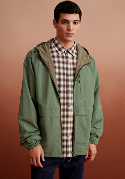 Image de Imperméable Kaki Loose Fit Homme