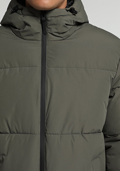 Image de Veste Vert Regular Fit Manches Longues  Matelassé Homme