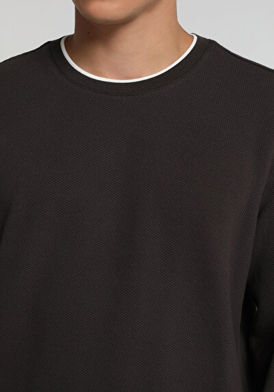 Image de Marron Regular Fit Manches Longues Homme