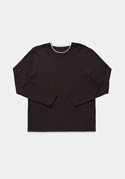 Image de Marron Regular Fit Manches Longues  Homme