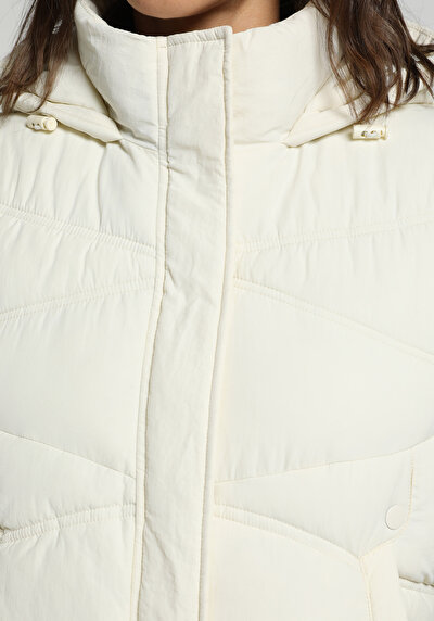 Image de Gilet Ecru Regular Fit Femme