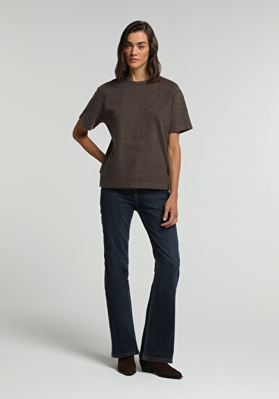 Image de Tricoter Marron Regular Fit Femme