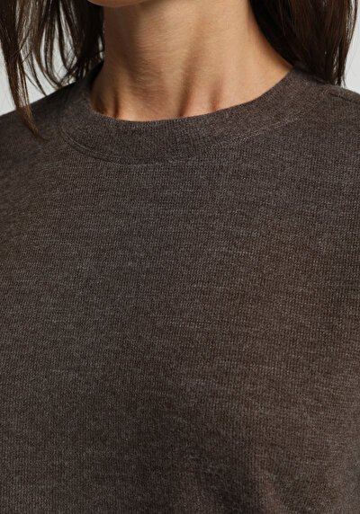 Image de Tricoter Marron Regular Fit  Femme