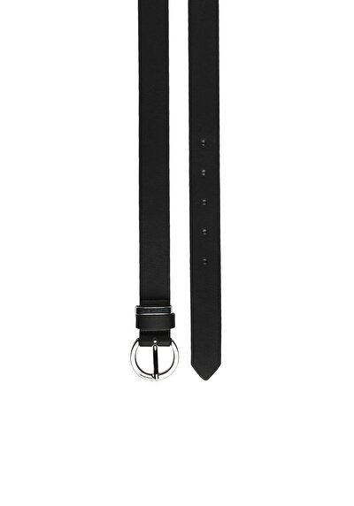 Image de Ceinture Noir Modern Fit Femme