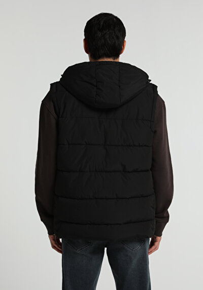Image de Gilet Noir Regular Fit Homme