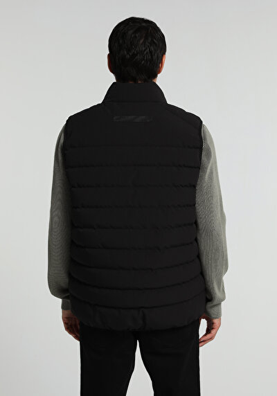 Image de Gilet Noir Regular Fit Homme