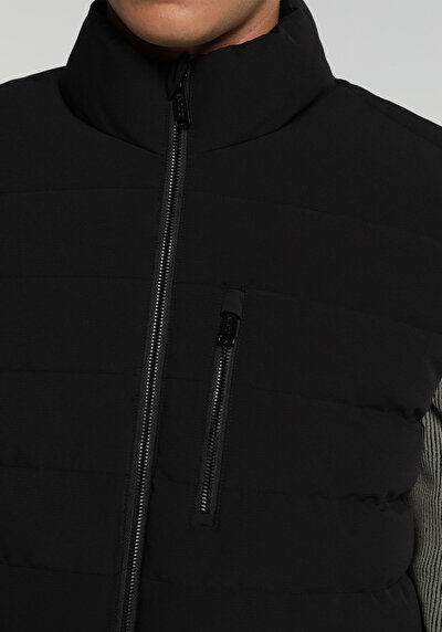 Image de Gilet Noir Regular Fit Homme