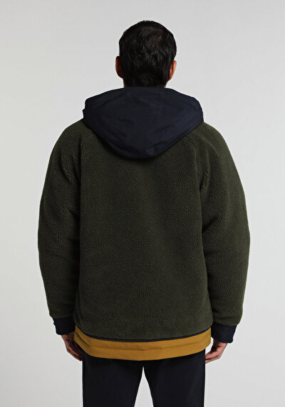 Image de Veste Kaki Regular Fit Manches Longues  Polyester Homme