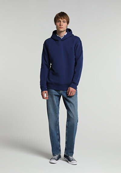 Image de Sweatshirt Bleu Relaxed Fit  Homme