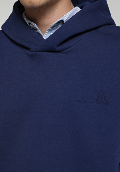 Image de Sweatshirt Bleu Relaxed Fit  Homme