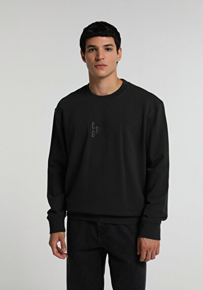 Image de Sweatshirt Kaki Relaxed Fit  Homme
