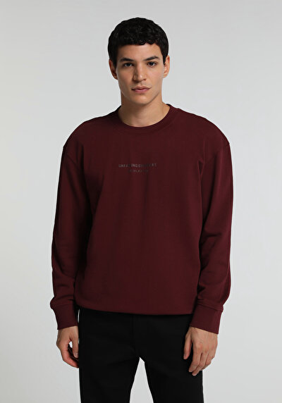 Image de Sweatshirt Violet Relaxed Fit  Homme