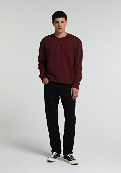 Image de Sweatshirt Violet Relaxed Fit  Homme