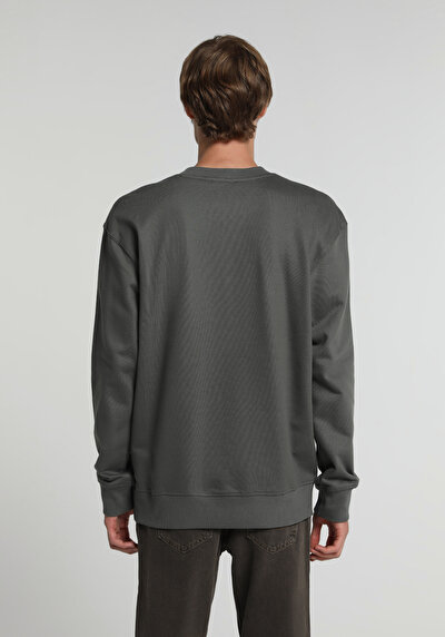 Image de Sweatshirt Vert Relaxed Fit  Homme