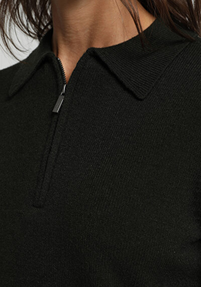 Image de Pull Vert Regular Fit Manches Longues  Femme