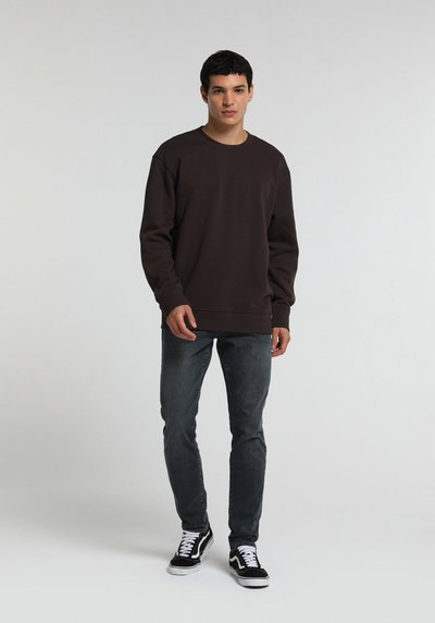 Image de Sweatshirt Marron Relaxed Fit Homme