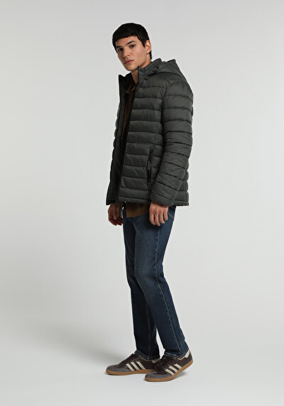 Image de Veste Vert Slim Fit Manches Longues  Matelassé Homme