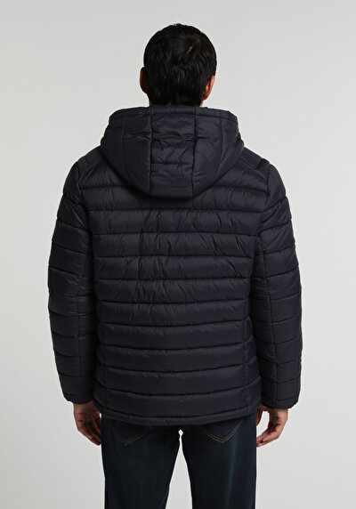 Image de Veste Marine Slim Fit Manches Longues  Matelassé Homme