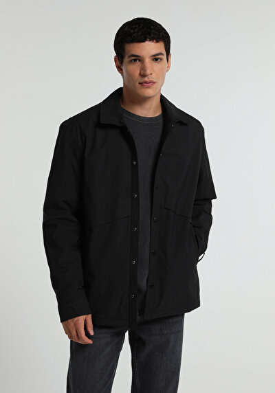 Image de Veste De Blazer Noir Regular Fit Manches Longues  Homme