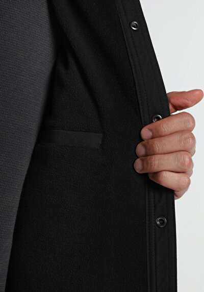 Image de Veste De Blazer Noir Regular Fit Manches Longues  Homme