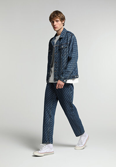 Image de 093 Boris Pantalon En Jean    Barrel Fit Homme
