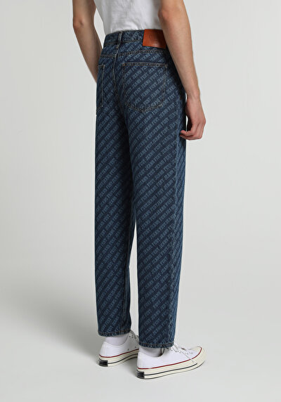 Image de 093 Boris Pantalon En Jean Barrel Fit Homme
