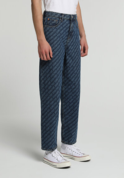Image de 093 Boris Pantalon En Jean    Barrel Fit Homme