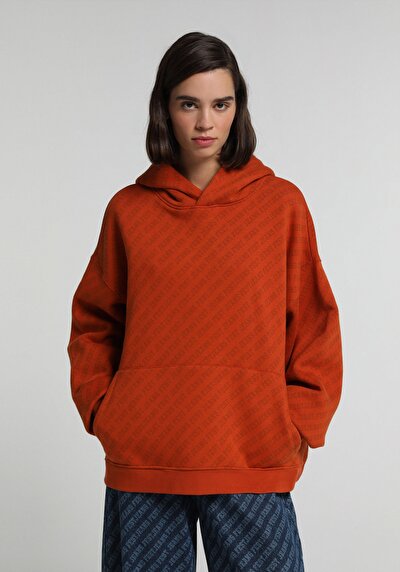 Image de Sweatshirt Marron Oversize Fit Homme