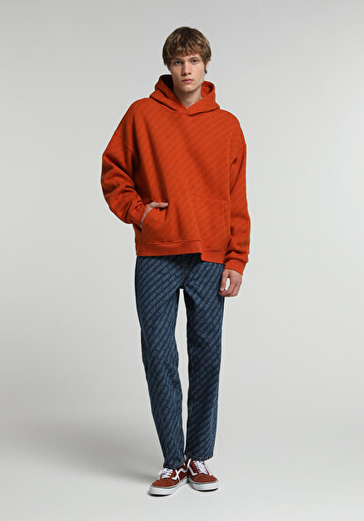 Image de Sweatshirt Marron Oversize Fit  Homme